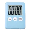 7 Colors Kitchen Electronic Voice Timers LCD Digital Countdown Medication Reminder Kitchen Cooking Timer Alarm Clock Timer Gadgets BH2117 ZX