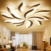 Nouvelle conception acrylique plafond moderne à LEDs lumières pour salon étude chambre lampe plafond avize intérieur plafonnier