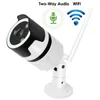8ch Tvåvägs Audio Talk HD Wireless NVR Kit P2P 1080p IR Night Vision Security 2.0mp Audio IP-kamera WiFi CCTV-system
