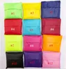 Складной многоразовых сумки бакалеи супермаркета сумки Полиэстер Складной Экологичные Переносные сумка чехол для хранения 12 цветов Customized 000
