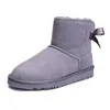 Deal Pris 2019 Vinterkvinna Australien Klassisk Snö Stövlar Billiga Vinter Mode Ankel Boots Bailey Bow Designer Skor Storlek 5-10 Gratis frakt