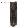 Bomba Twist Hair Extensions CasticalHair Szydełko Ombre Syntetyczna oplatanie Moda Nowa Bomba Twist Hair Extension dla puszystego skrętu jedwabistej nici