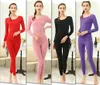 Thermal Underwear for Women Cotton Knit Thermals Women's Base Layer Long John Set