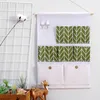 Storage Rack 7 pockets wall hanging organizers kitchen bathroom sundries cotton linen holder door hanging sundry 4934 5cm