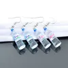 Hand-held mineral water bottle Earrings lovely women earrings wholesale