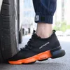 Size 36~46 Men Work safety shoes 2019 New fashion Outdoor Steel Toe Cap Anti-smashing Puncture Proof Construction sneakers Boots1