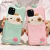 Tecknad telefonfodral för Apple iPhone 7 8 CASE SUCKSUST FALLED FALL för iPhone 7 Plus 8 Plus Silicone Cute Back Cover6688195