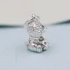 2020 Ny Spring Poodle Puppy Dog Dangle Charm 925 Sterling Silver Pendant Charms Fit Armband Halsband DIY för kvinnors smycken 79883511073