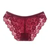 Women Lace panties Underwear Floral Sexy Briefs Lingerie Low waist Panty Clothing will and sandy black red white