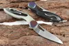 Flipper Katlanır Bıçak D2 Saten Blade G10 + Karbon Fiber Kolu Rulman EDC Cep Katlı Bıçaklar