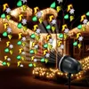 Praktischer LED-Bewegungslaserprojektor mit Schneefall, LED-Schneeflocken-Landschaftsgartenlampe, Heimdekorationszubehör