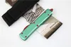 UT bounty hunter VG10 water drop stone blade hunting knife aluminum alloy titanium plated survival professional tools outdoor gift knife