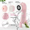 Ensembles de brosses nettoyantes pour le visage Nettoyage des pores du visage Machine à laver le visage rechargeable Soins de la peau du visage J1202