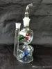 Farbige Windmühlen-Shisha-Glasbongs-Zubehör, Glas-Rauchpfeifen, bunte Mini-Mehrfarben-Handpfeifen, bestes Löffelglas