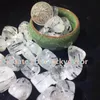 500g 12-20mm Petite Freeform Czarny Tourmaline Rutilated Clear Quartz spadł polerowane skały Kryształowe kamienie dla rzemiosła, sztuki, wypełniacz wazon, wystrój