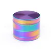 Szlifierka Rainbow 4 Warstwy 40mm 50mm 63mm Stopu cynku Tabacik Dymny Kruszarki Dymowe Akcesoria OOA7072