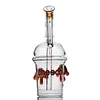 8,6 tum b￤gare bong vatten r￶r vattenpipa r￶k dab tillbeh￶r nagel glas vattenbubbler bongs oljeriggar med 14 mm fog