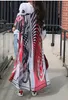 2019 보헤미안 프린트 여름 비치 랩 드레스 여성 비치웨어 코튼 튜닉 중국 스타일 섹시 프론트 오픈 기모노 드레스 Pareo N751