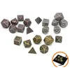 métal dnd dice set