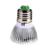 28W LED à spectre complet élèvent la lumière E27 lampe de croissance UV IR GU10 E14 ampoule 28LEDs plante lampe AC85-265V pour serre fleur Fruits