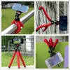 Phone holders Flexible Sponge Octopus Mini Tripods For smart Camera Tripod Phones Holder clip stand