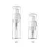 30ml 50ml de plástico Soap Dispenser Bottle Clear White Foam Bomba garrafa de sabão líquido Mousses Dispenser Garrafa de formação de espuma