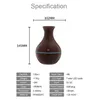 Wood Grain Essential Humidifier Aroma Oil Diffuser Ultrasonic Wood Air Humidifier Fashion USB Mini For Home Office4327816