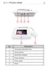 Bärbar Permanent Makeup Digital ArtMex V11 Touch Tattoo Machine Set Eye Brow Lip Rotary Pen PMU MTS System