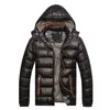 2017 Veste D'hiver Hommes Manteau Slim Sportswear Outwear Chaquetas Hombre Parka Hommes Manteaux Vestes Chaud Épais Asiatique Taille M-3XL X301