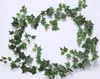 190 cm comprimento hera artificial deixa guirlanda de suspensão de parede home decor simulação plantas videira falso folhas folhagem flores gb133