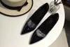 5A Femmes 4720110 11cm Opyum Pompes Chaussures En Cuir Verni, Lettres En Métal Logo Talons, Semelle En Cuir, Taille 34-41, DHL Livraison Gratuite