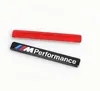 ///M Performance M Power 85x12mm Motorsport Metal Logo Etiqueta engomada del coche Emblema de aluminio Insignia de parrilla para BMW E34 E36 E39 E53 E60 E90 F10 F30 M3