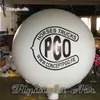 パレード性能膨脹可能なヘリウムバルーン巨大な広告浮遊PVC球ボールをプロモーションのために印刷されました