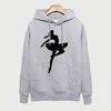 Fashion Sweatshirt For Women 2018 Hoodie Autumn Winter Clothes Dancing Ballet Girl Harajuku Women's Hoodies Korean Style Hoody