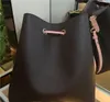 2020 Bolsas clássicas NEO NOE bolsas de ombro No￩ bolsa de balde de couro feminina impressão de flores bolsa crossbody bolsa frete grátis