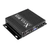 Livraison gratuite XVGA Box RGB RGBS RGBHV MDA CGA EGA vers VGA Convertisseur vidéo pour moniteur industriel avec adaptateur secteur US Plug Noir