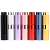 8ML 15ML Mini Portable Aluminum Telescop Refillable Perfume Bottle With Atomizer Empty Parfum Case With Gift Boxes For travel