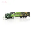 4 Sztuk / zestaw Hurtownie 5 Kolor Pojemnik Truck Diecast Alloy Metal Car Model Kid Dzieci Zabawki Edukacyjne Boże Narodzenie Prezent urodzinowy