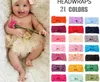 21 colori moda bambino turbante fascia in nylon palla super morbida accessori per capelli boemia fasce per bambini per bambini