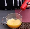 El Yumurta Beater Paslanmaz Çelik Yumurta Beater Kahve Süt Frother Elektrikli Karıştırıcı Pil Mutfak Araçları Taşınabilir Stiring LSK162 İşletilen