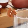 Silikon Tee Infuser Eichhörnchen Gerät Teebeutel Hängen Schnecke Becher Tasse Clip Label Party Neujahr Liefert EEA582