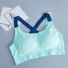 Sexy Backless Women Sports Bra Yoga Running Push Up Padded Fitness Top Straps Athletic Vest Sport Underwear