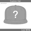 cappello da baseball personalizzato con logo stampato in 3D a tesa piatta con logo stampato, stile moda, berretto da baseball personalizzato con chiusura a scatto, da tennis, golf, tour all'aperto