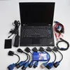 USB Link 125032 Truck Scanner Diagnostic Tools 24V med Laptop ThinkPad T410 I5 4G Fulla kablar 2 års garanti