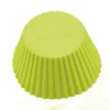 8 couleurs 3 pouces silicone cupcake doublures moule muffin cas forme ronde tasse gâteau moule SGS gâteau cuisson casseroles ustensiles de cuisson pâtisserie outils VT1353