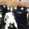 Moda de alta qualidade Martin botas couro moda mulher estrela de couro mulheres sapatos mulheres marca tornozelo inverno designer de moda curto outono