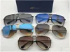 Wholesale-DECADE TWO edição limitada pilotos de luxo metal fino novos designers moda clássica senhora marca óculos de sol embalagem original UV400