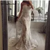 Detachable Skirt Mermaid wedding Dresses 2023 Sexy Sweetheart Contrast Color Lace Runway Fashion Long Formal Party Bridal Gowns