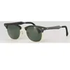 Luxus -Sonnenbrille für Männer Sport Sonnenbrille SOSCAR 3507 Aluminium Rahmen Grüne Klassiker G15 -Linsen mit originalem Leder 4437306