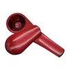 Pure Color Spoon Style Metal Smoking Pipe 96 MM Zinc Alloy Tobacco Herb Pipes Smoke Bubblers Pipes Suit For Metal Herb Grinder Acc3852637